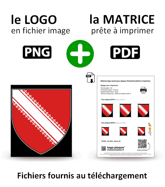 Bas-Rhin - Blason FN