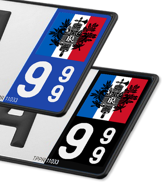 France - Armoiries Drapées