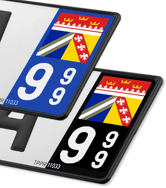 Grand-Est - Drapeau Ajusté