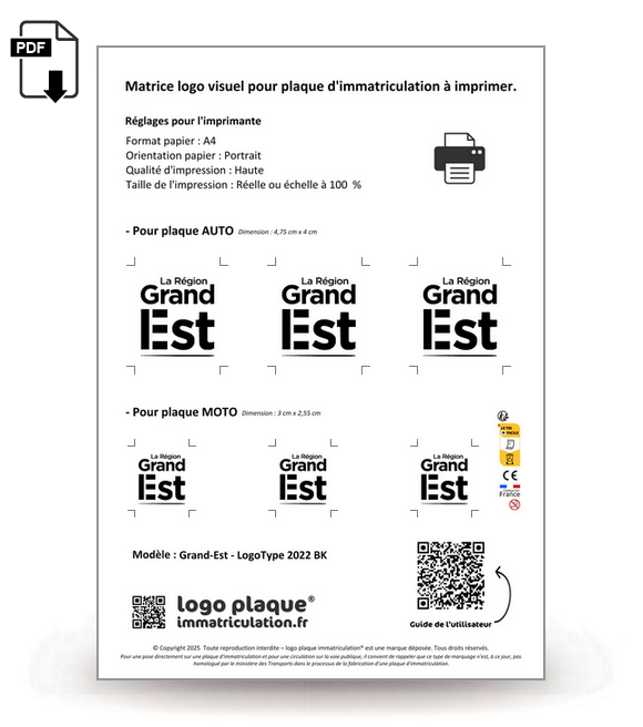 Grand-Est - LogoType 2022 BK