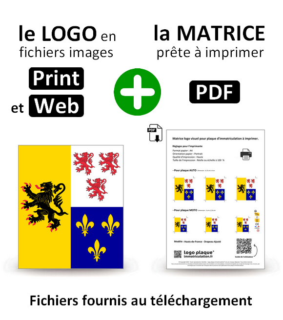 Hauts-de-France - Adjusted Flag