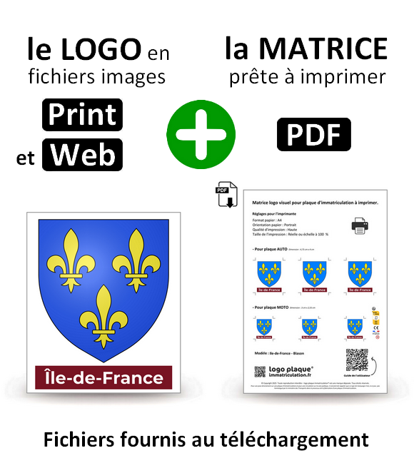 Ile-de-France - Blason