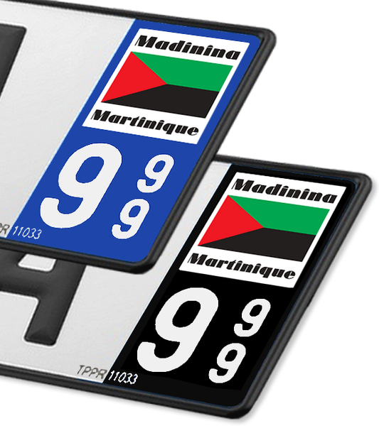 Martinique - Drapeau Ajusté