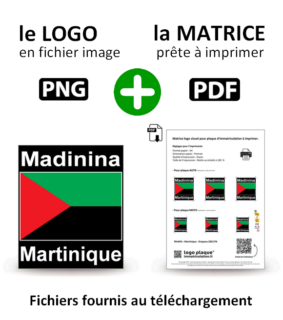 Martinique - Flag 2023 FN