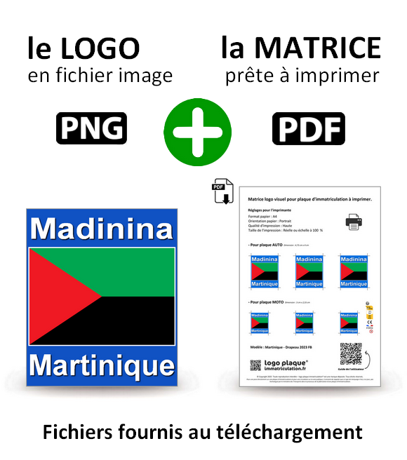 Martinique - Drapeau 2023