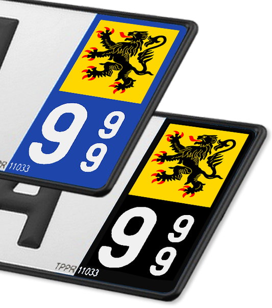 Nord-Pas-de-Calais - Drapeau Ajusté