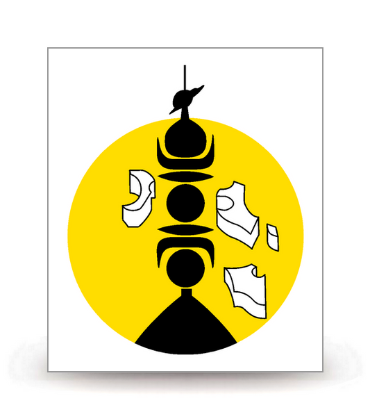 Nouvelle-Calédonie - Iles Loyauté Drapeau Ajusté