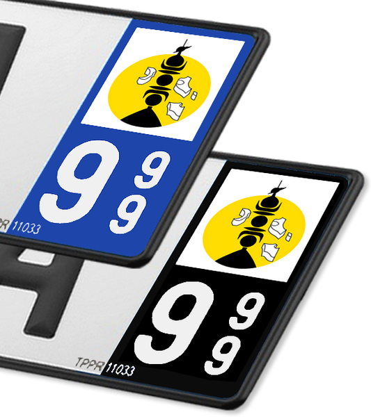 Nouvelle-Calédonie - Iles Loyauté Drapeau Ajusté