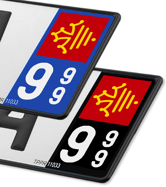 Occitanie - Drapeau Ajusté