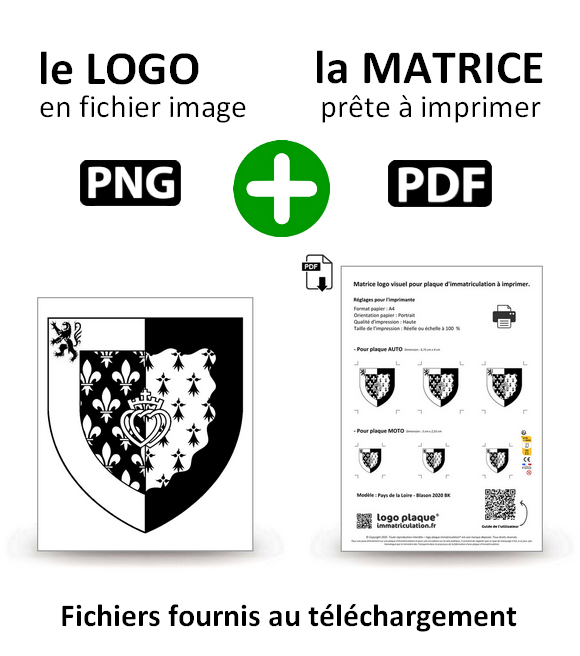 Pays de la Loire - Coat of Arms 2020 BK