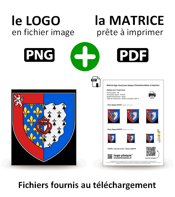 Pays de la Loire - Coat of Arms 2020 FN
