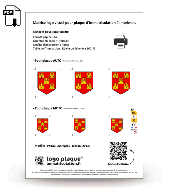 Poitou-Charentes - Blason (2013)