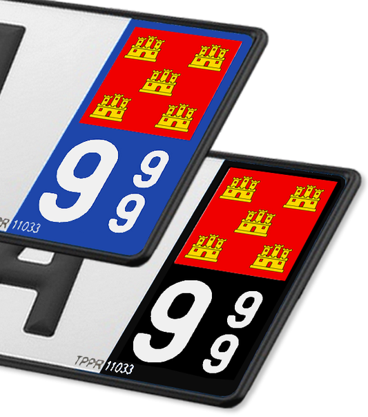 Poitou-Charentes - Drapeau Ajusté