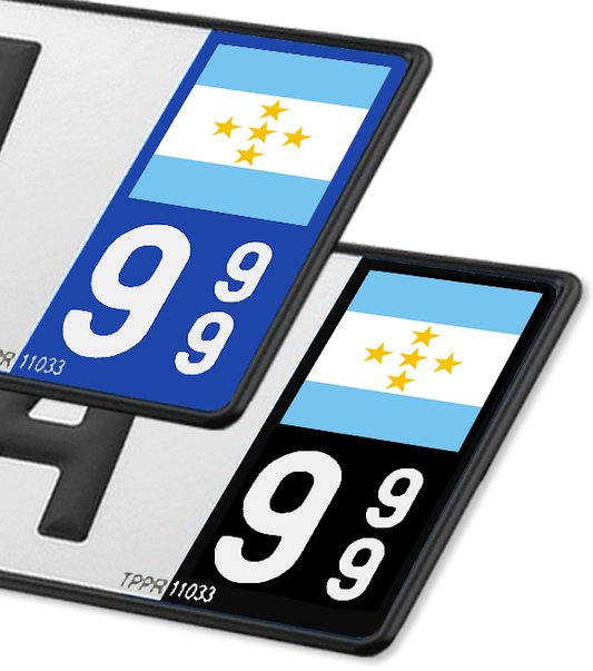 Polynésie Français - Drapeau Indépendantiste Ajusté