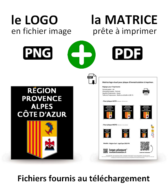 Région Sud - LogoType 2019 FN