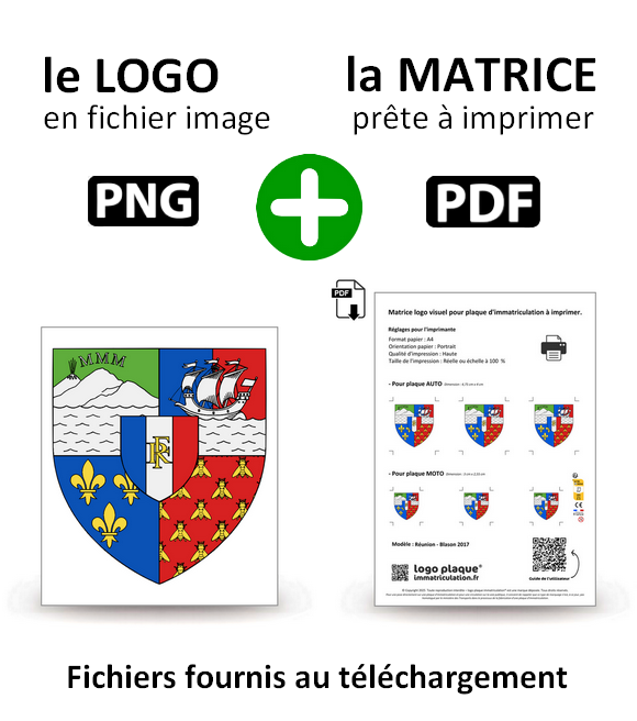 Réunion - Blason 2017