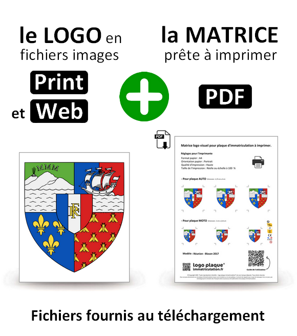 Réunion - Blason 2017