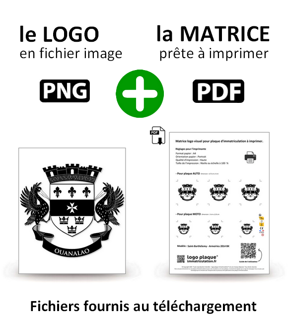 Saint-Barthélemy - Coat of Arms 2014 BK