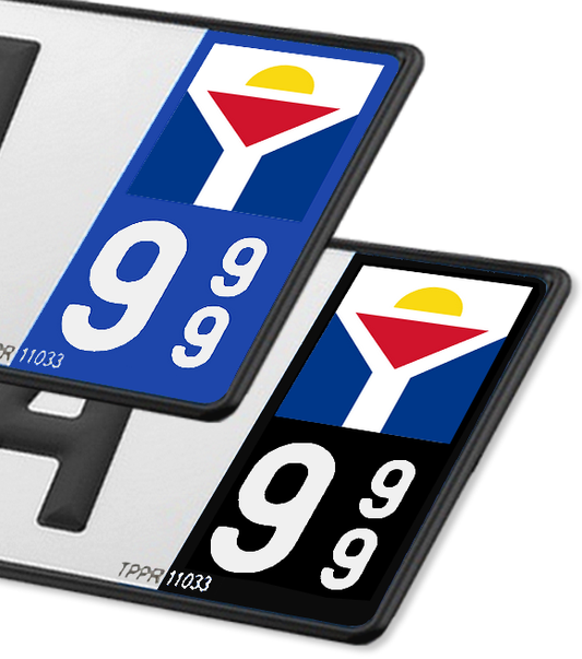 Saint-Martin - Drapeau Ajusté