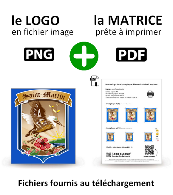 Saint-Martin - Blason 2023 FB