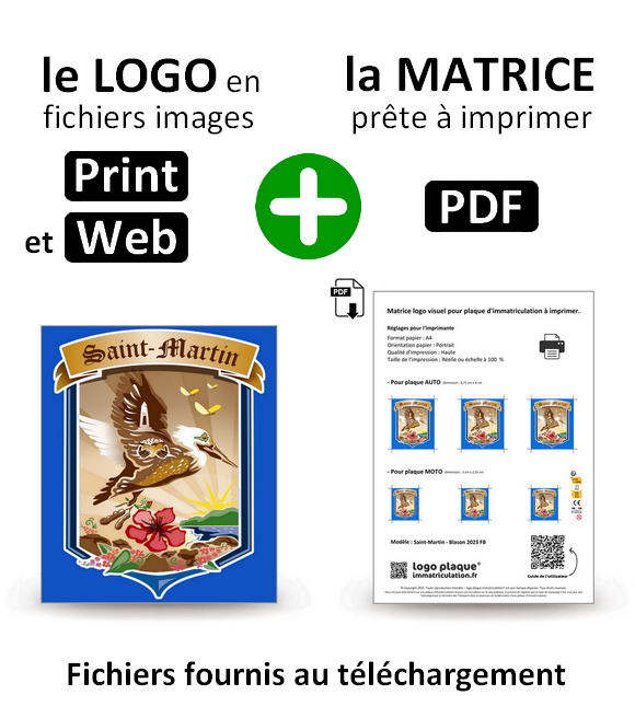 Saint-Martin - Coat of Arms 2023 FB