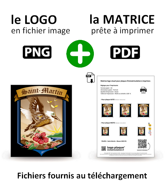 Saint-Martin - Blason 2023 FN
