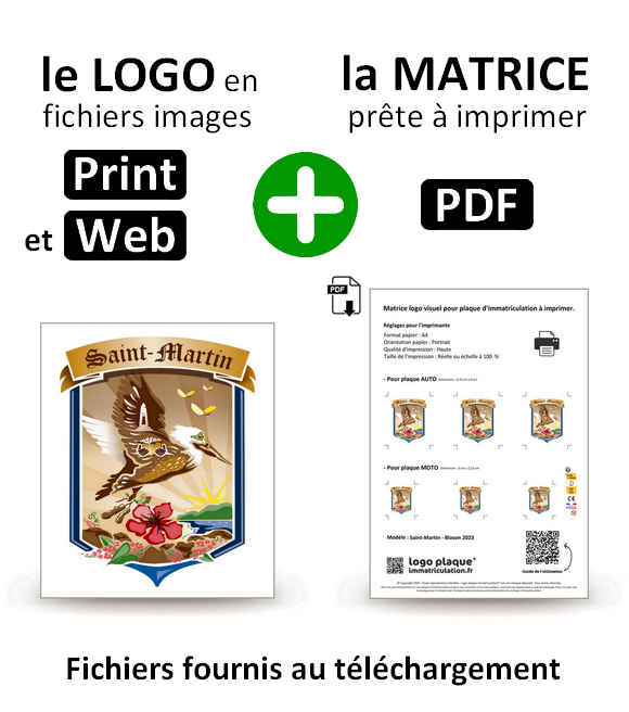 Saint-Martin - Coat of Arms 2023