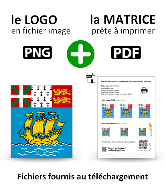 Saint-Pierre and Miquelon - Coat of Arms 2021 FB