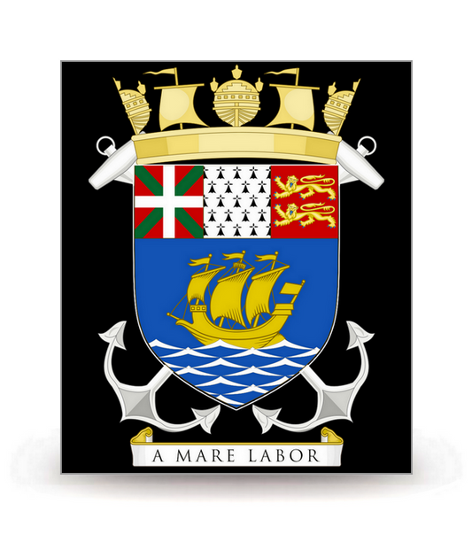 Saint-Pierre and Miquelon - Coat of Arms 2021 FN