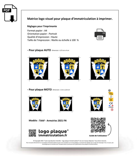 TAAF - Coat of Arms 2021 FN