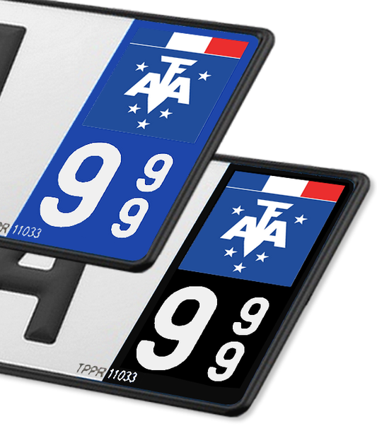 TAAF - Drapeau Ajusté