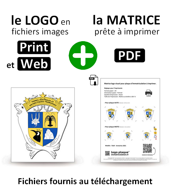 TAAF - Coat of Arms 2021