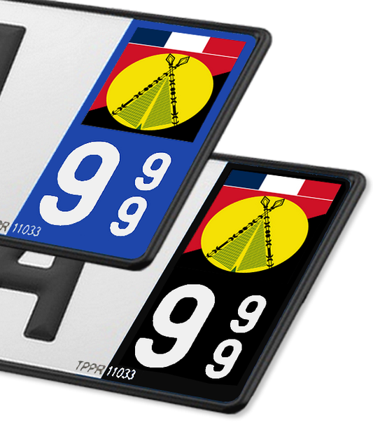 Wallis-et-Futuna - Drapeau Sigave Ajusté