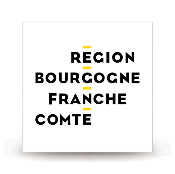 Bourgogne-Franche-Comté - Autocollant plaque immatriculation®