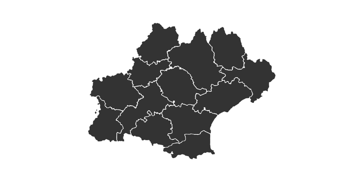 Collection Muli Occitanie - Autocollant plaque immatriculation®