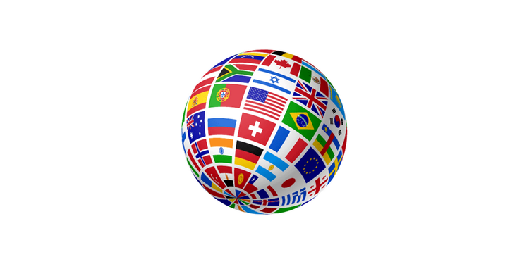 Collection Pays du Monde - Autocollant plaque immatriculation®