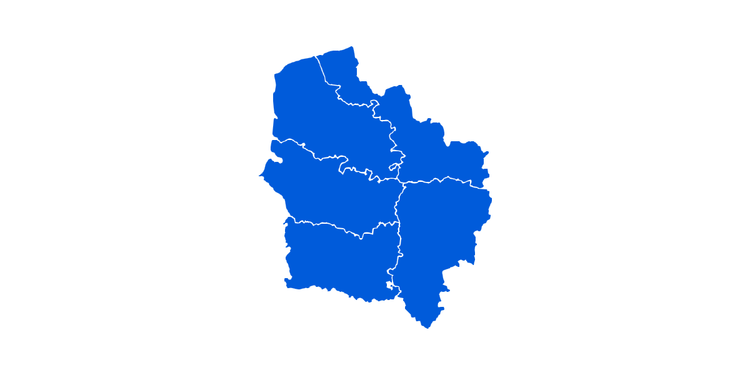 Collection région Hauts-de-France - Autocollant plaque immatriculation®