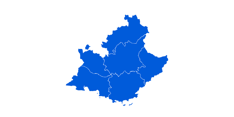 Collection région Région Sud- Autocollant plaque immatriculation®