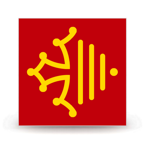 Occitanie - Autocollant plaque immatriculation®