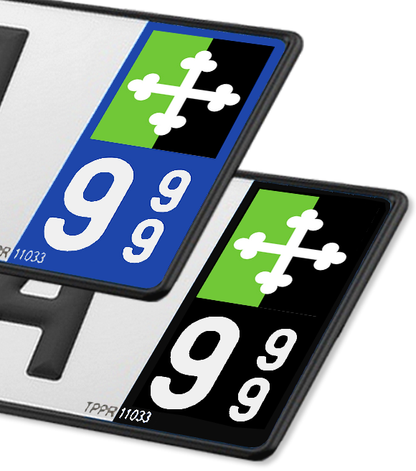 01 Bourg-en-Bresse - Drapeau Ajusté