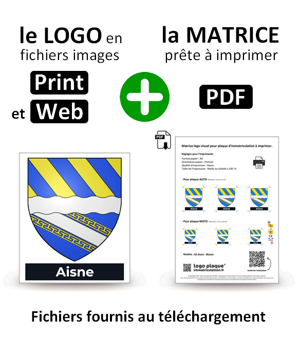 02 Aisne - Blason