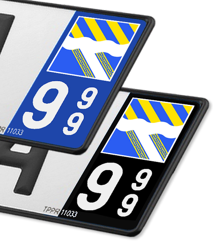 02 Aisne - Drapeau Ajusté