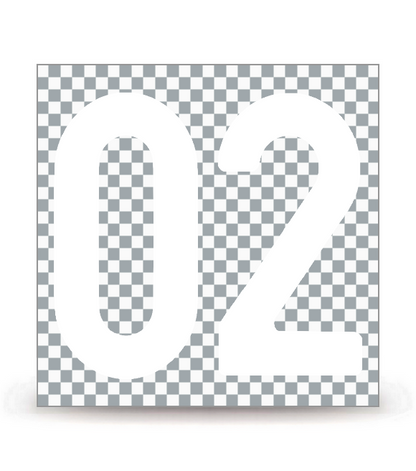 02 - Aisne | Autocollant plaque immatriculation® DIY