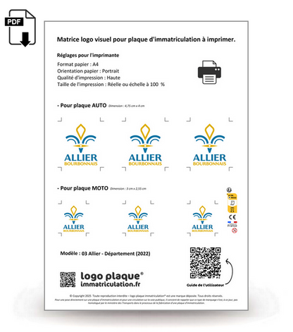 03 Allier - Département (2022)