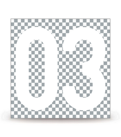03 - Allier | Autocollant plaque immatriculation®