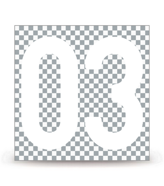 03 - Allier | Autocollant plaque immatriculation®