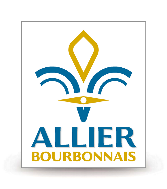 03 Allier - Département (2022) - Autocollant plaque immatriculation®