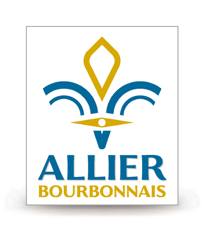 03 Allier - Département (2022) - Autocollant plaque immatriculation®