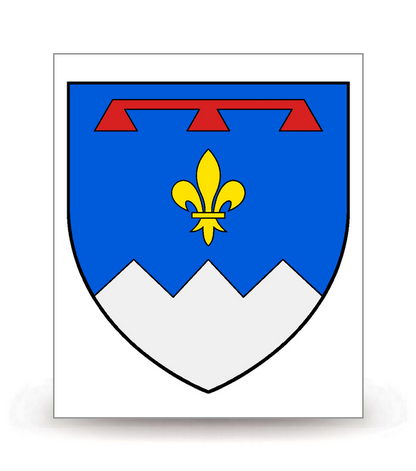 04 Alpes-de-Haute-Provence - Blason - Autocollant plaque immatriculation®