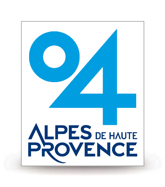 04 Alpes-de-Haute-Provence - Département (2015) - Autocollant plaque immatriculation®